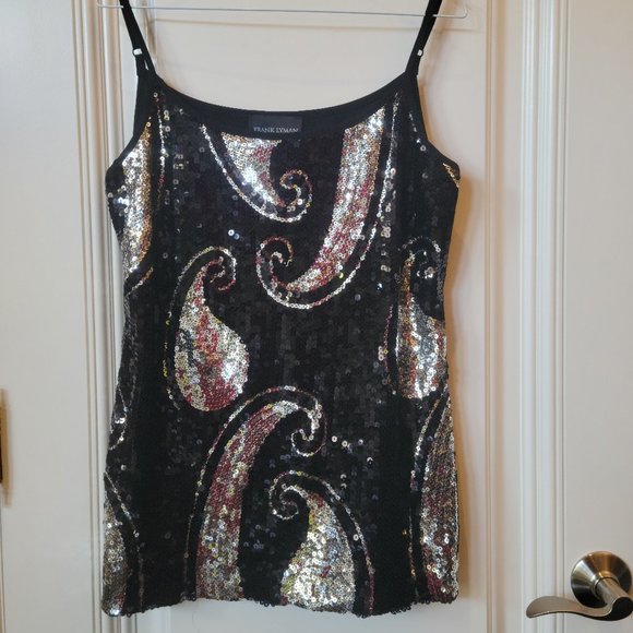 Frank Lyman Sequined Tank - Picture 1 of 8